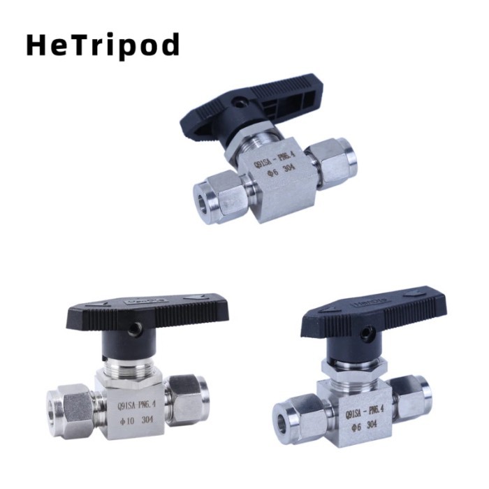 304 stainless steel ball valve globe valve sleeve type panel installation for pipeline 3mm/4/6/8/10