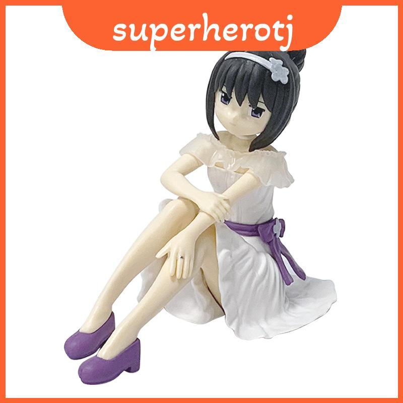 Magic Akemi Girl Homura Pvc Decor Figure พร้อมผู้ที่ชื่นชอบการออกแบบที่ประกอบไว้อะนิเมะสําหรับ