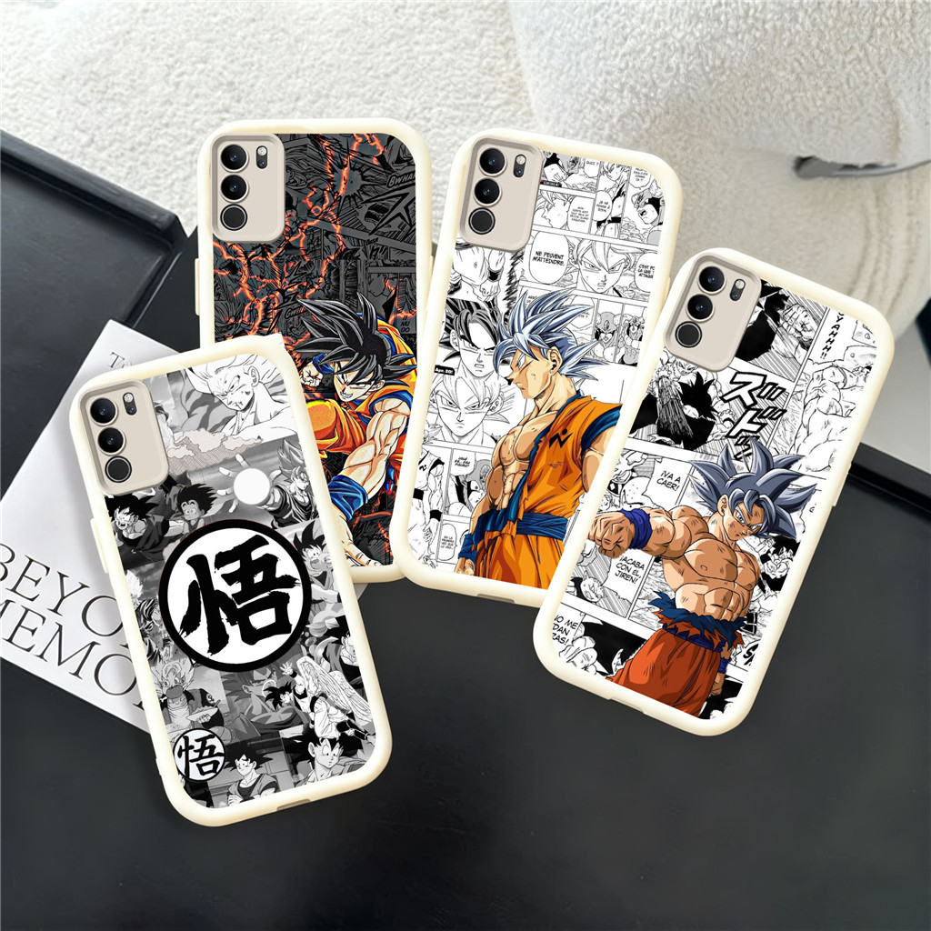 WB47 Dragon Ball ZปลอกสําหรับHpชุบVIVO Y15 Y100 V40 Y12s Y03t V9 V30 Y02a Y02 Y03 Y12 Y11s Y02t Lite