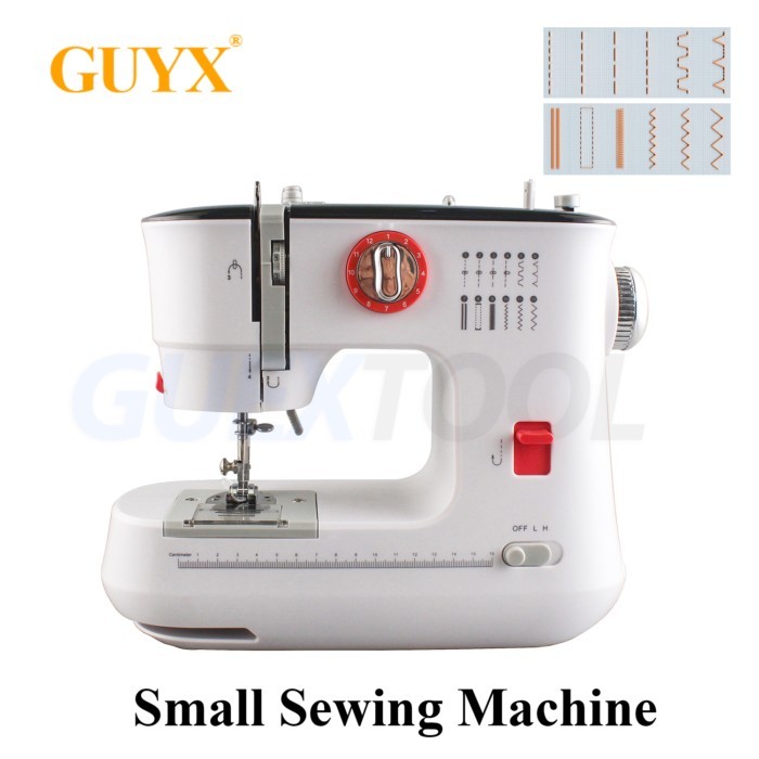 Home Small Sewing Machine Fully Automatic Lock Edge Sewing Machine For DIY/Curtains Bed Sheets Clot