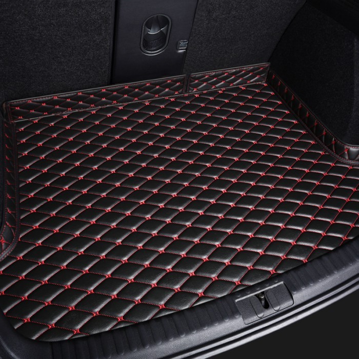 Artificial Leather Customized Car Trunk Mat for Infiniti Q70L QX30 QX50 2018-2022 Car Accessories I