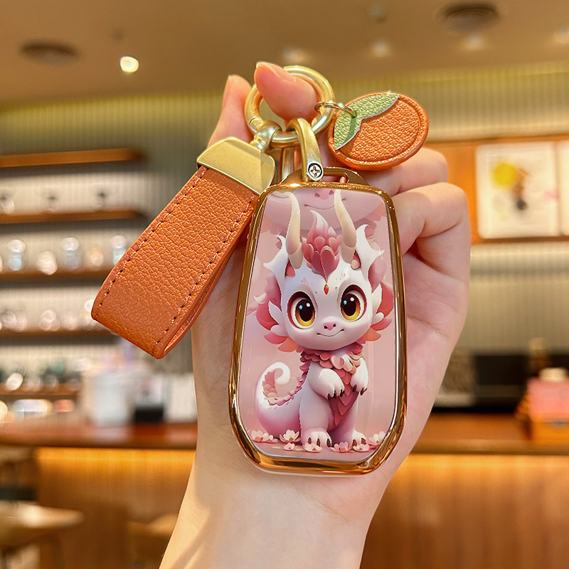 【Toyota bZ4X 2025】 เหมาะสำหรับ FAW Toyota bz4x ฝาครอบกุญแจ BZ3 GAC 2022 Changxiang Platinum 4X ใหม่