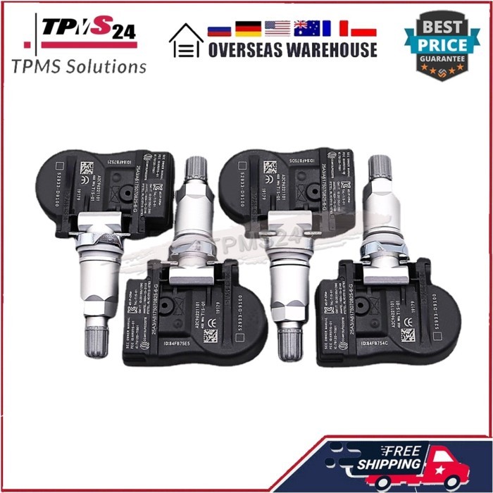 4X TPMS SENSOR For Kia Cadenza [YG] Picanto [JA] Sportage [QL] 433MHz TIRE PRESSURE MONITORING SYST
