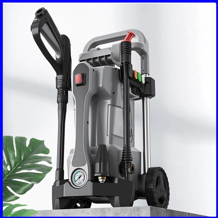 High Pressure Washer 220V Car Wash High Pressure Sprayer Cleaner Water Pump Form Lance Generator Ca