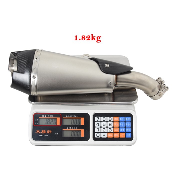 Slip On For KAWASAKI Ninja ZX25R ZX 25 R 2022 2023 Motorcycle Exhaust Replace The Original Muffler