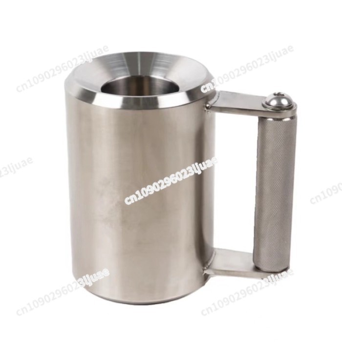 Dumbbell 304 stainless steel 6kg 6kg overweight water cup fitness household stainless steel dumbbel