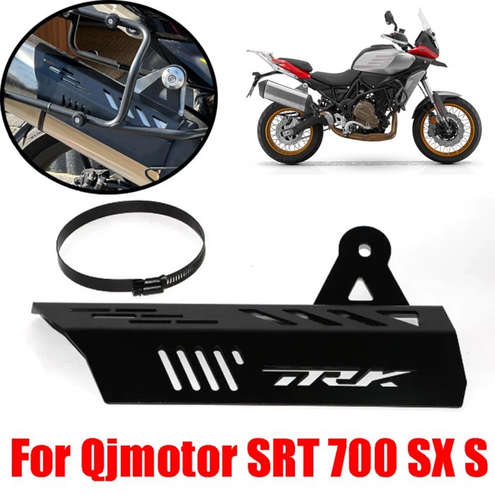 For Qjmotor QJ SRT 700 SX S SRT700 SRT700S SRT700SX Accessories Exhaust Pipe Protection Cover Heat