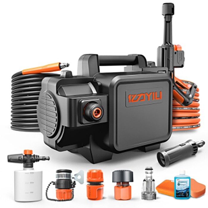 Household 220v car wash artifact automatic car wash high power car wash high pressure water pump ca