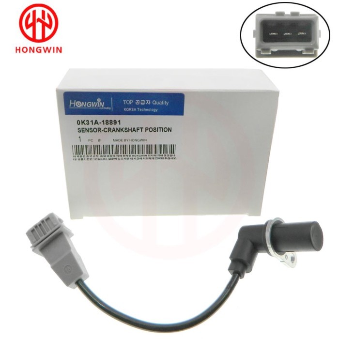 0K31A18891 Crankshaft Position Sensor Fits Kia 2001 2002 2003-2005 Rio 1.5L 1.6L 0K30A 18891,0K30A-