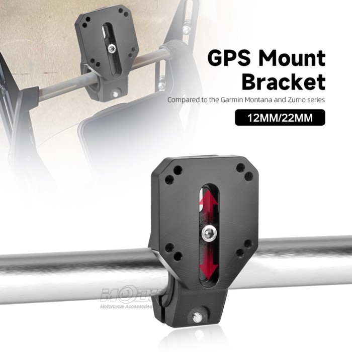 New Motorcycle Universal GPS Holder Mount Navigation Bracket For BMW F800GS NX400 CB500X 450MT Vers