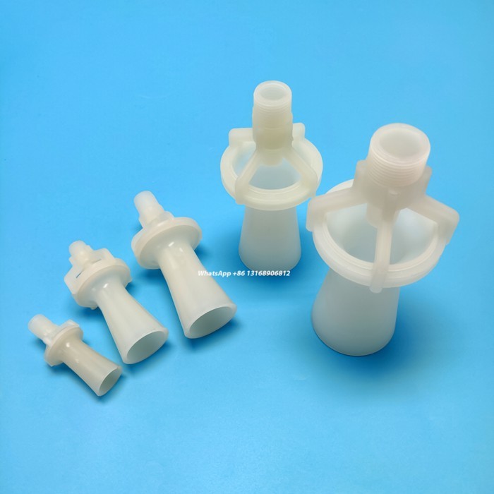 PVDF Tanking mixed flow ejector nozzle, Venturi mixed water jet ejector nozzle, liquid without air