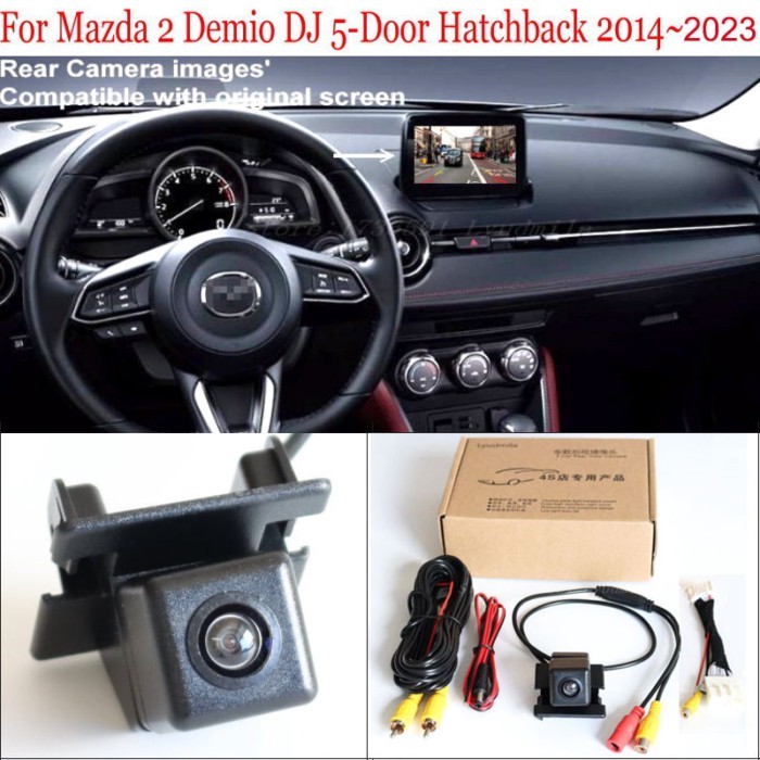 For Mazda Demio 2 Mazda2 DJ 5-Door Hatchback 2014~2023 28 Pins Adapter Cable Original Screen Compat