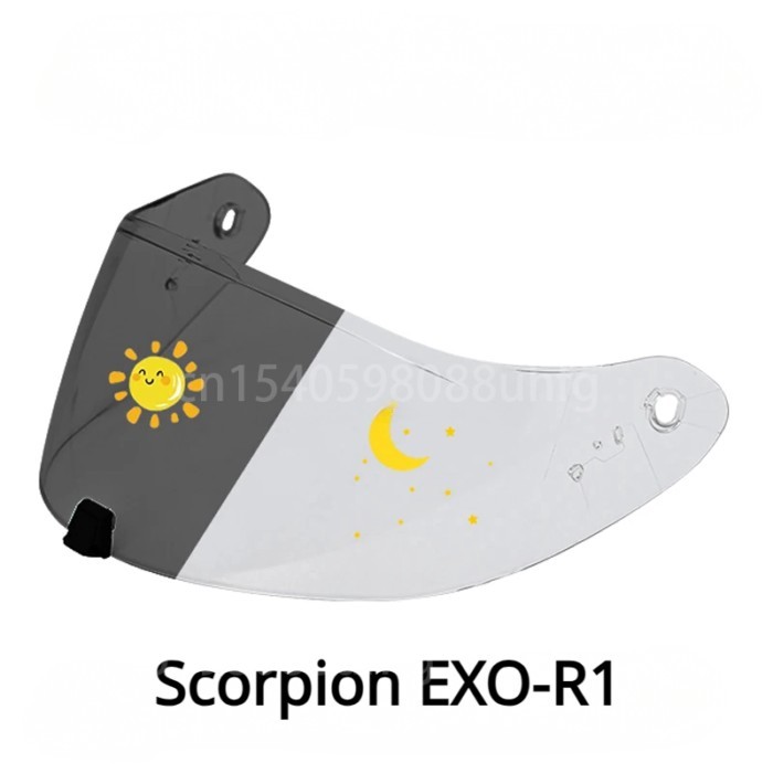 Photochromic Visor for SCORPION Maxvision KDF-16-1 EXO-R1 Air Carbon Helmet Scorpion EXO-R520 EXO-1