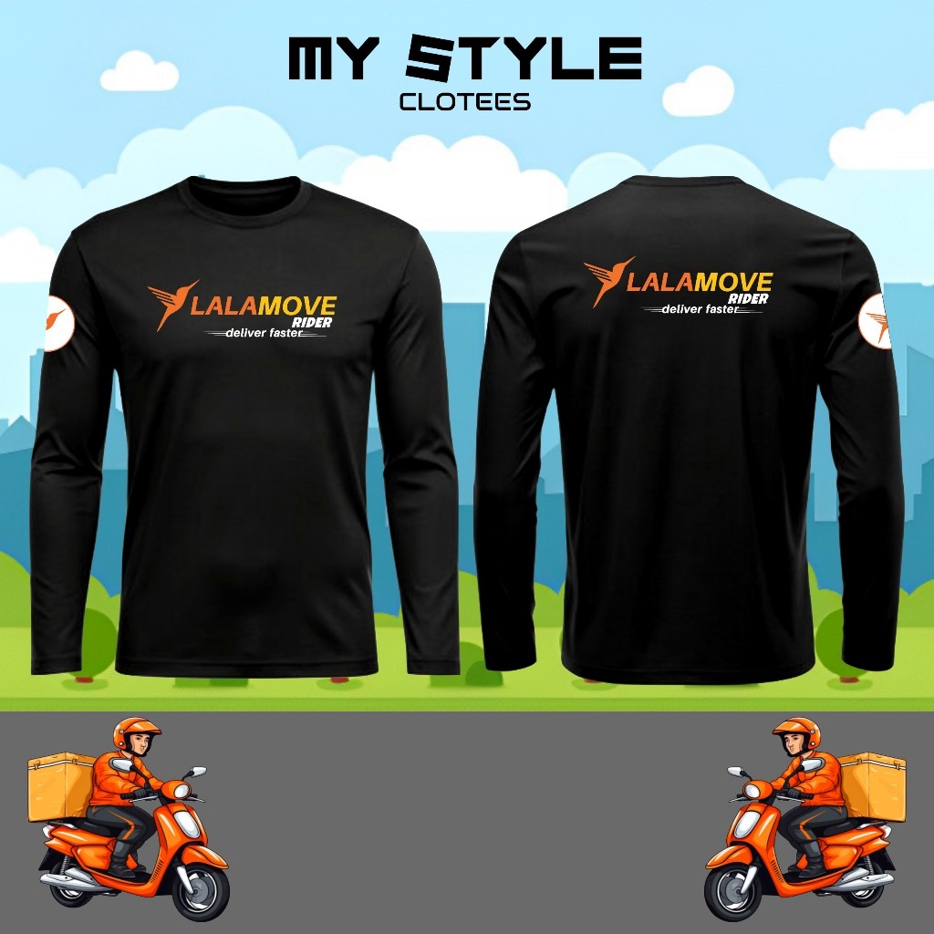 เสื้อ LALAMOVE DRIFIT / เสื้อยืด DRIFIT สําหรับ RIDER 1