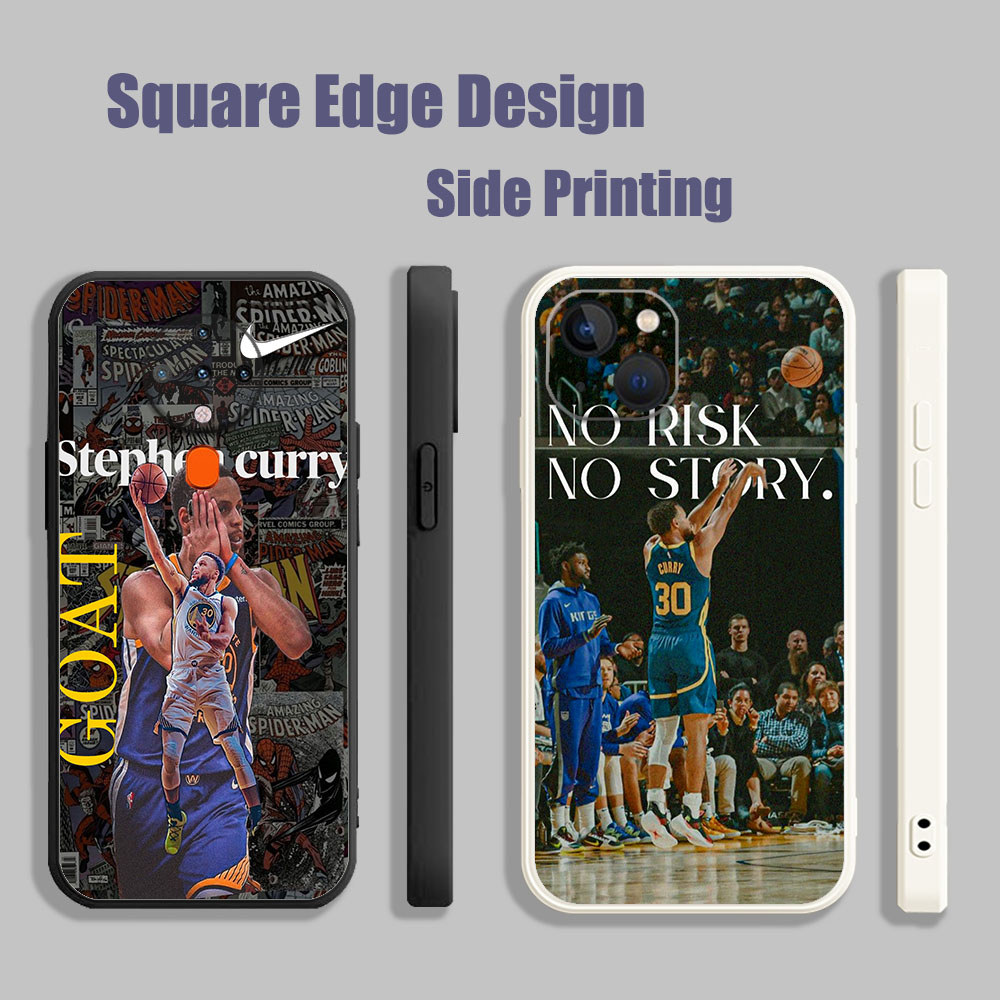 ปลอกสําหรับ Redmi 9A 9C NFC 9T หมายเหตุ 8 10 10s Art พิมพ์ Steph Curry NBA Warriors Curry UPC11 เคสโ