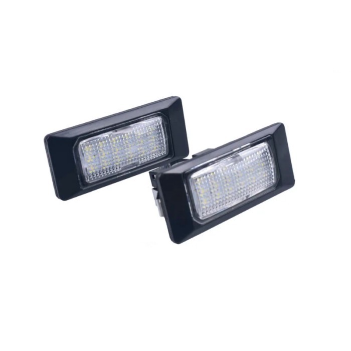 2pcs Car LED License Plate Lights for Audi A1 A6 C7 A7 TT for Volkswagen VW Golf 6 Passat B6 B7 Pol