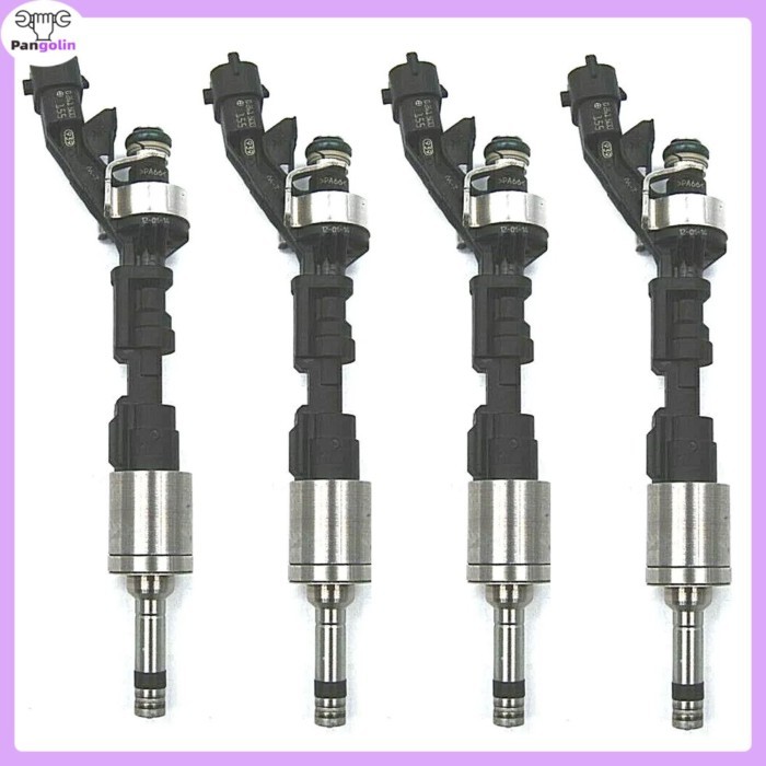 4pcs Fuel Injectors For Ford Fiesta C-MAX Focus Galaxy 1.6 ST Volvo CJ5G-9F593-AA 0261500155 Car Ac