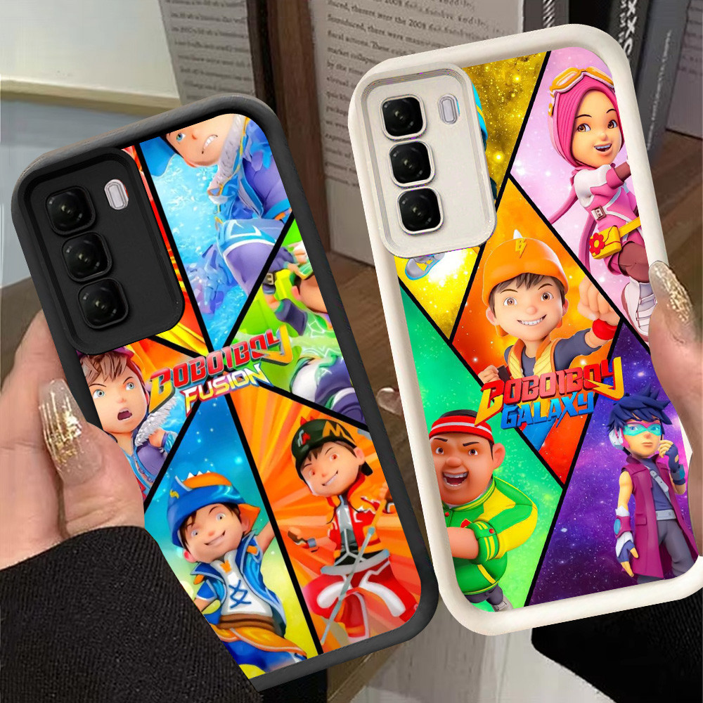 G-59 BoBoiBoy สําหรับRealme C17 C71 C2s 14X C2 7i C73 C75 C85 Proสีดําและสีขาว