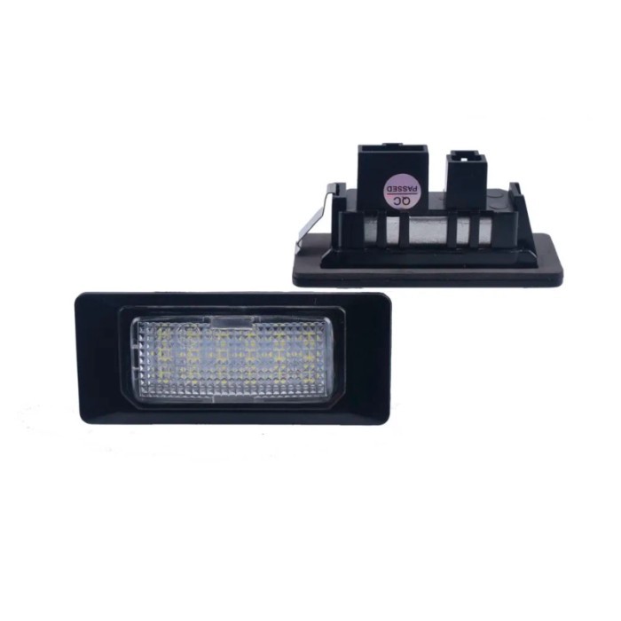 2pcs Car LED License Plate Lights for Audi A1 A6 C7 A7 TT for Volkswagen VW Golf 6 Passat B6 B7 Pol