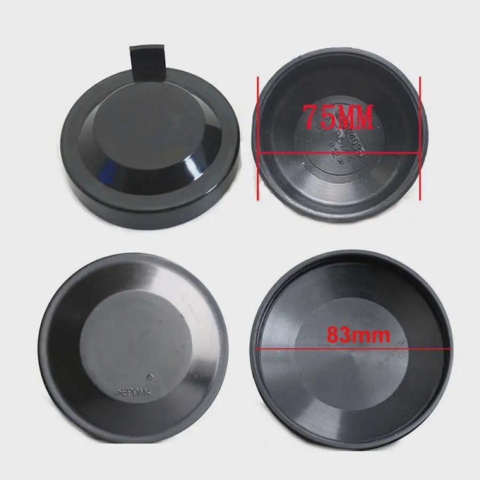 For Citroen DS 5LS DS 6 2014-2018 Headlight Dust Cover Sealing Cap Durable Rubber Waterproof Dustpr