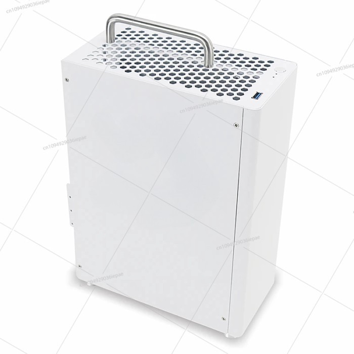 S2plus Mini chassis, mATX knife card graphics card desktop computer soft routing NAS small chassis