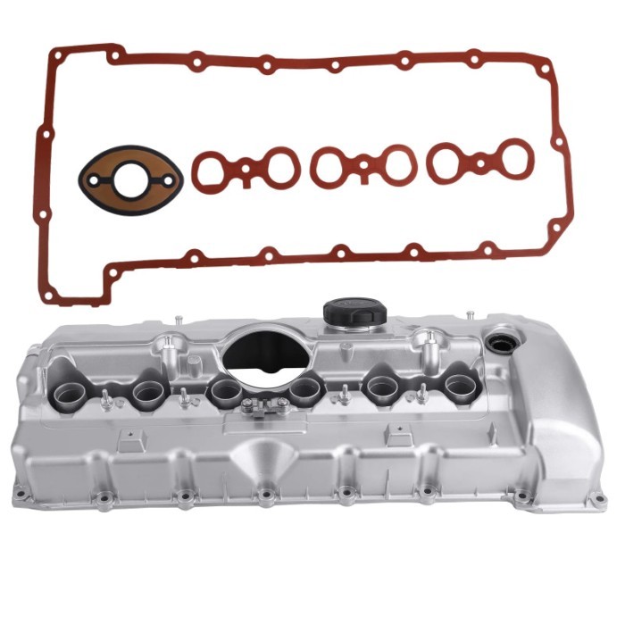 Aluminum Valve Cover for BMW N52 325i 325xi 330i 330xi 525i 525xi 530i Z4 3.0L 11127548274  1112753