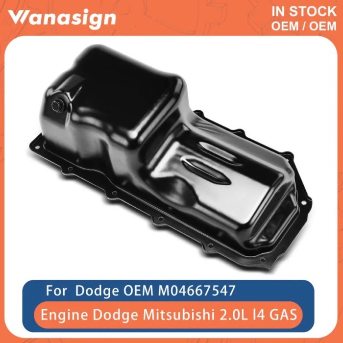 Engine Oil Pan Fit 2.0 L For Chrysler Sebring Dodge Avenger Eagle Talon Mitsubishi Eclipse 2.0L l4