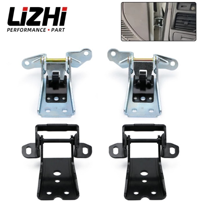 LH&RH Front Upper Lower Door Hinge For Ford Bronco F150 F250 F350 80-96 E9TZ1522800A/ E8TZ1522810A/