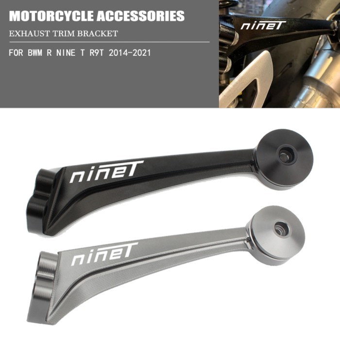 Motorcycle hanger muffler pipe Exhaust Hanger Mounting Plate Fit for  BMW R Nine T R9T 2014-2021 Mo