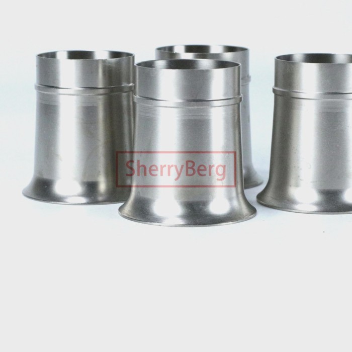 SherryBerg New Trumpet 75mm 3" for Weber Fajs SOLEX 46/48 IDA 48mm IDA 48IDA Slide in Velocity Stac
