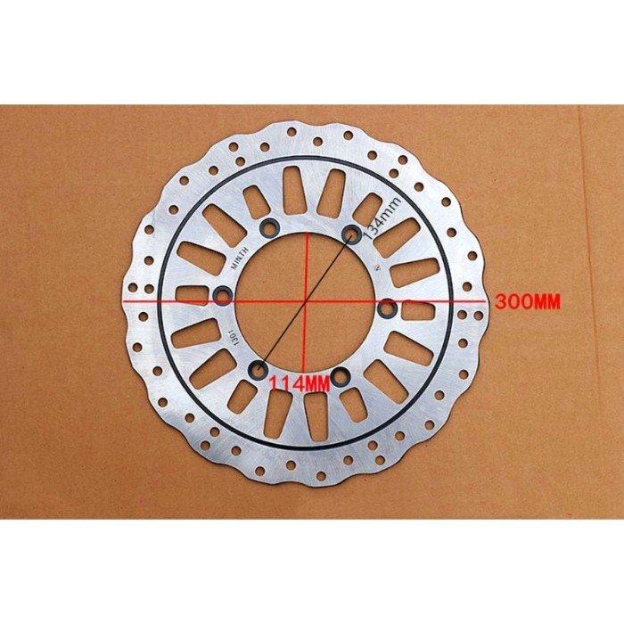 New 300mm/240mm motorcycle brake rotor for DD300E-6C DD350E-6C DD350G Front and rear brake discs
