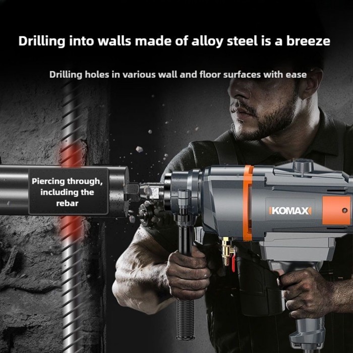 Water Drill Bit Multi-purpose Alloy Steel Hole Opener Concrete Cement Wall Drain Outlet Drill Bits