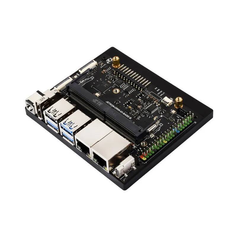 Waveshare Jetson Orin Nano / NX Super Dual Ethernet Base Board, ตามบน Jetson Orin Nano และ Jetson Or