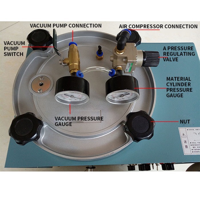 Jewelry Vacuum Wax Injection Machine / Casting Machine / Less Bubble / Wax Plate Machine / Injectio
