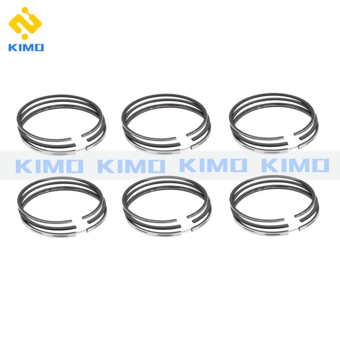 6x Piston Rings For BMW M54B25 M54B30 325 330 525 530 730 2.5L 3.0L
