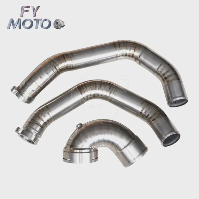 TITANIUM Chargepipe for BMW M3 M4 F80 F82 S55