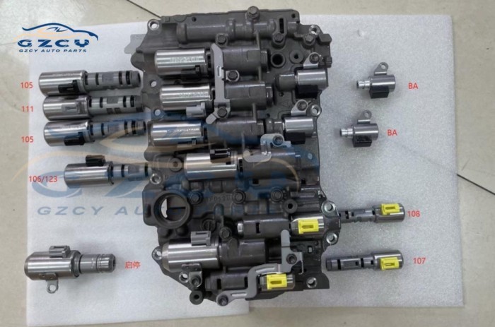 TR80SD 0C8 Transmission Gearbox Solenoid valve 0C8325039 for 2010-2015 11 12 13 14 AUDI Q7 TDI - fo