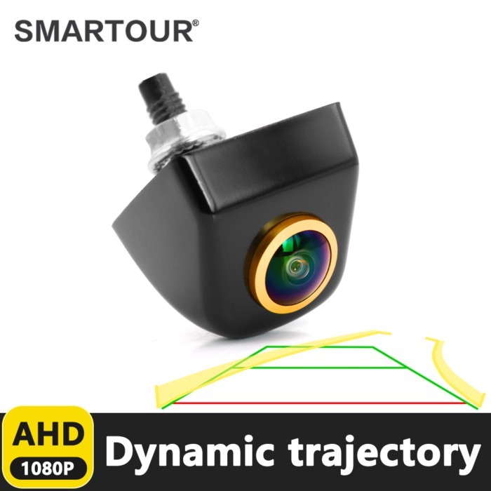 Car dynamic ruler line reversing camera HD 1080P starlight night vision with dynamic trajectory rev