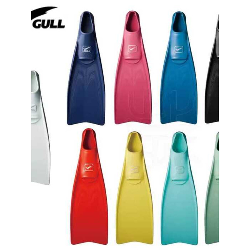GULL Super Mew Fin Cover-Foot Fins สวมแบบครอบเท้าสำหรับดำดน้ําลึกและส쿠บะ สีหลายสี