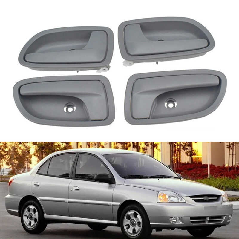 เหมาะสําหรับ 03-05 Kia RIO ประตูด้านในประกอบมือจับเปลี่ยน 82610FD0 82620FD0