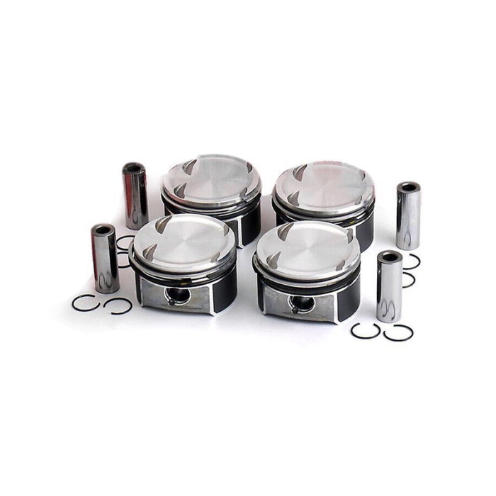 4Pcs Pistons Rings Set A2710302217 For Mercedes-Benz W203 W204 A209 C200K C230  SLK200 M271 1.8L A2