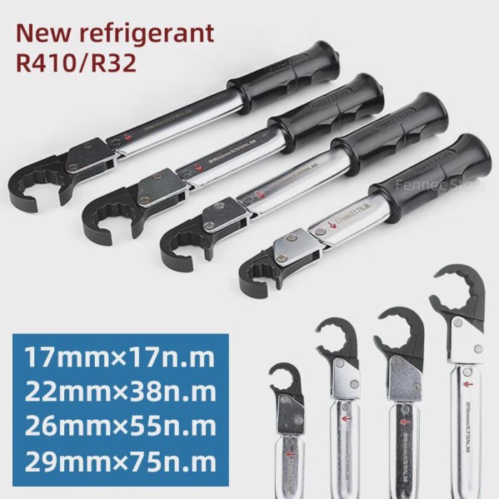 Open End Wrench Copper Cap Bell Mouth Tool ST-02L Ratchet Torque Wrench Combination High-precision