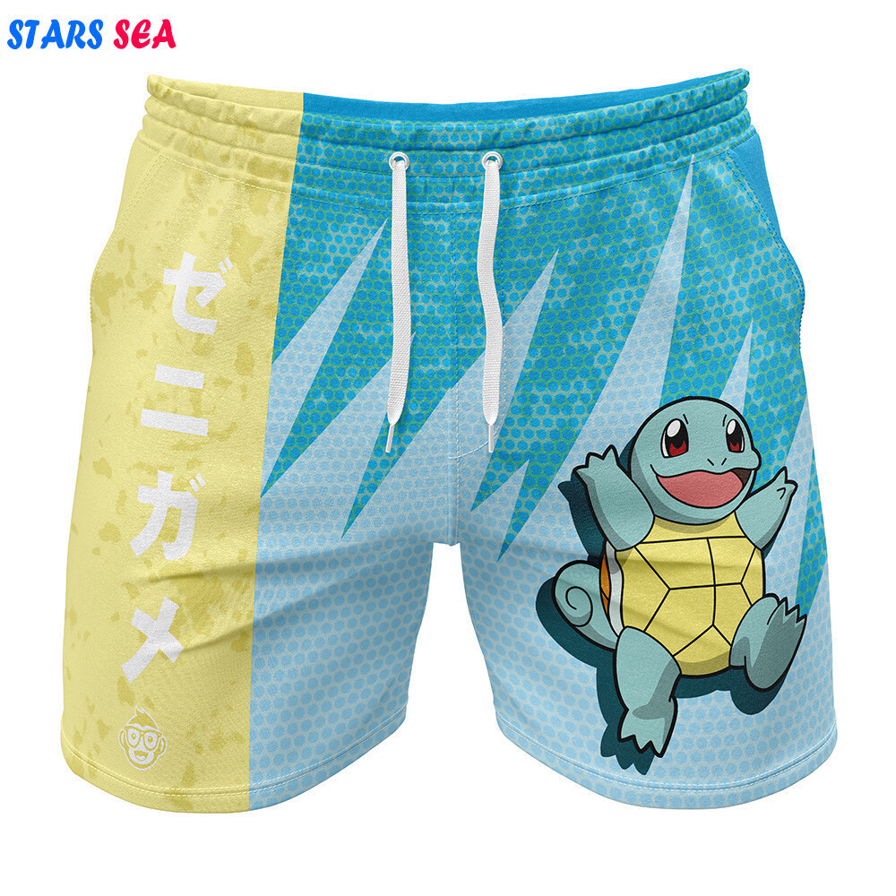 Pikachu Classic Pokemon Gym Shorts