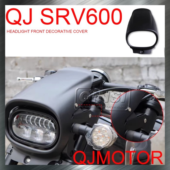 Motorcycle Accessories Deflector Cover Protection Cover Lampshade Headlight Guard FOR SRV 600 600SR