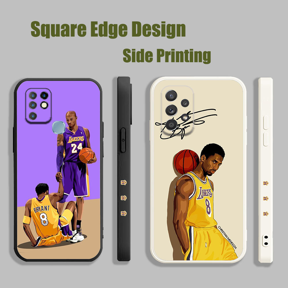 ปลอกสําหรับ Vivo Y91/Y93/Y91i/Y95 Y91C Y15A Y15S Y53 V11i Z3i S1 V21e Y76 Kobe Bryant วาด ZJQ52 เคสโ