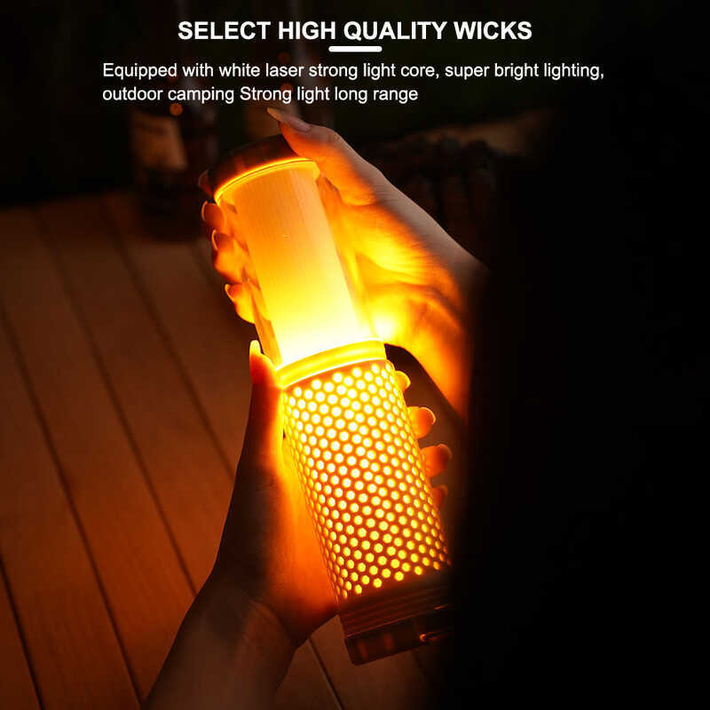 ❤ Asafee Yd2329 Super Bright Tent Lantern Outdoor Camping Atmosphere Honeycomb White Warm Porta