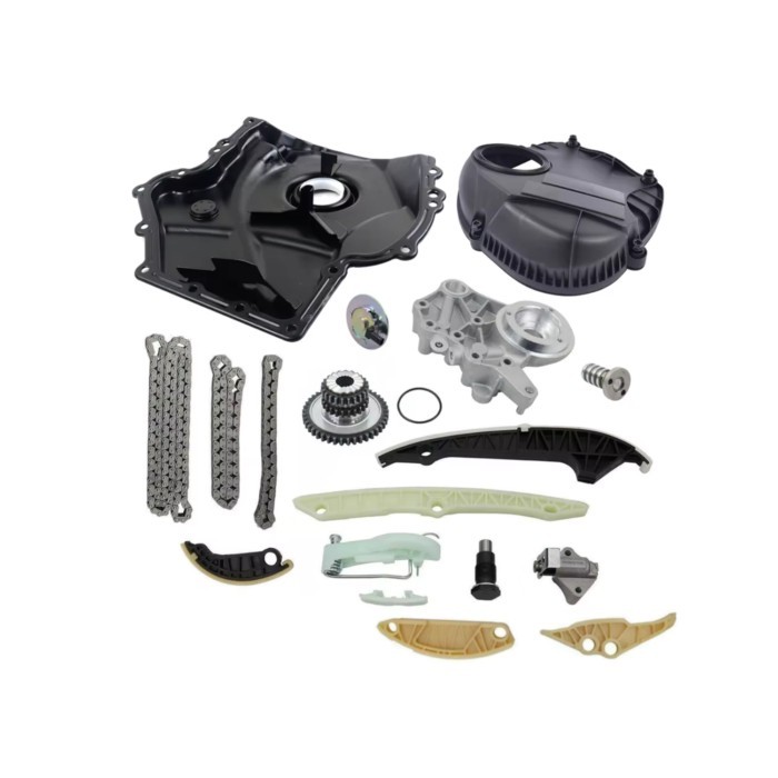 Engine Parts Timing Chain Cover Solenoid Magnet Kit Fit 2.0 L L4 GAS EA888 For Audi VW Jetta GTI A3