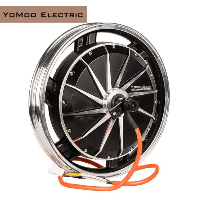 YM HY260 14x1.6inch 3000W V2 High Speed Wheel Hub Motor For Electric Motorcycle Scooter