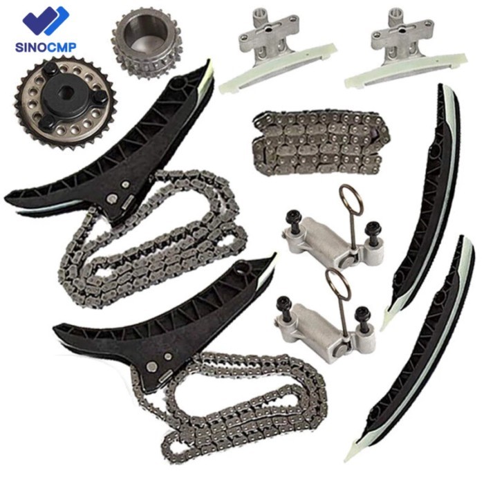 N63 Engine Timing Chain Kit Camshaft Sprocket For BMW 550i 650i 750i X5 X6 V8 4.4L 11147574373 1131