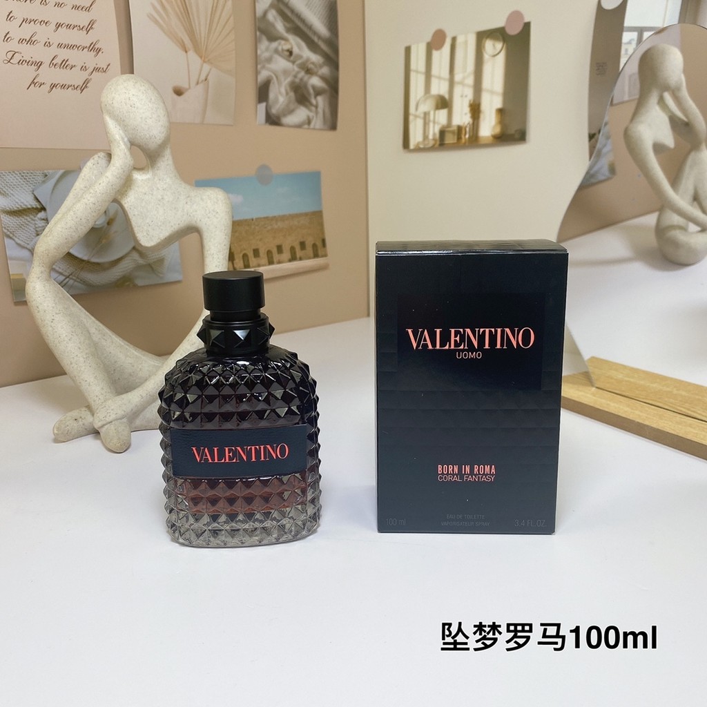 [Shopee Special Selection] ดูโรงงาน Illustration Quality 96 Valentino Uomo Born in Roma Coral Fantas